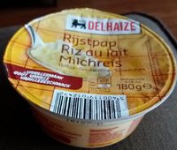 Riz au lait - demi-écrémé