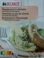 Saucisse au jus de viande