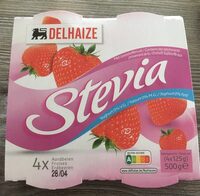 Yaourth fraise stevia