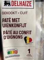 Pâté au confit d'oignons