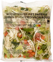Wokgroenten met paprika