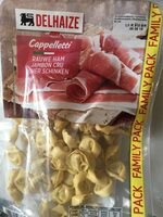 Pâtes fraiches aux oeufs farcies au jambon cru
