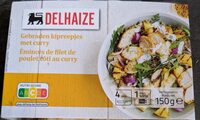 Émincés de filet de poulet rôti au curry