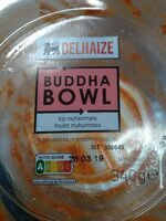 Buddha Bowl poulet muhammara