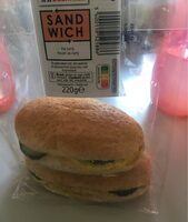 Sandwich poulet curry
