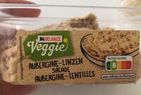 Salade aubergines-lentilles