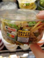 Snack salad légumineuses et fromage de chèvre