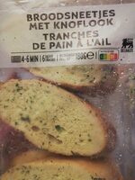 Tranches de pain à l'ail