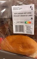 Poulet César au lard