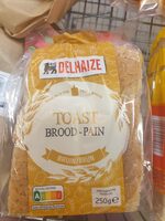 Pain toast complet