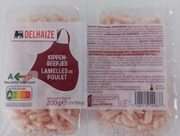 Lamelles de poulet