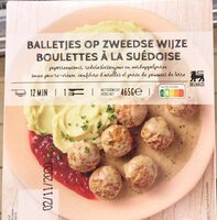 Balletjes op zweedse wijze / Boulettes à la suédoise
