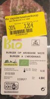 Burger a l’ardennais
