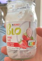 Yaourt entier fraise bio