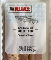 Dos de truite fumée