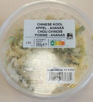 Chou chinois pomme ananas