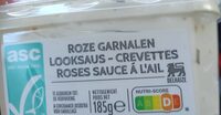 Crevettes roses sauce à l'ail