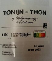 Thon à l'italienne