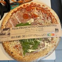 Pizza prosciutto crudo rucola