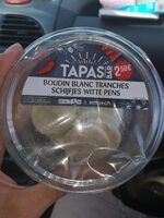 Boudin blanc tranches