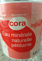 Eau minérale naturelle pétillante
