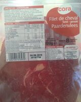 Filet de cheval fumé