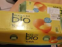 Nature Bio 10 œufs