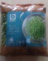 Pois cassés verts