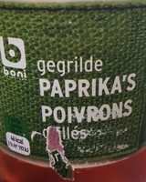 Paprika poivron grilés