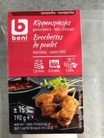 Brochettes de poulet