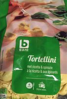 Tortellini à la ricotta & aux épinards