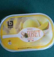 Mango sorbet mangue