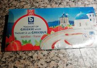 Yaourt à la grecque fraise