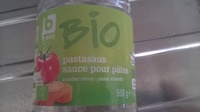 Bio Sauce pour pâtes sans viande
