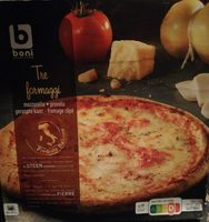 Pizza tre formaggi