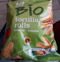 Bio tortilla rolls tomate