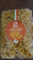 Pâtes Cavatappi