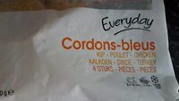 Cordons bleus poulet