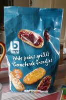 Petits pains grillés au blé complet