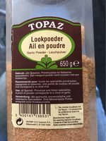 Ail en poudre