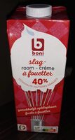 Crème fouetter 40%
