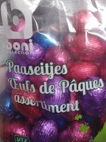 Œufs de pâques assortiment