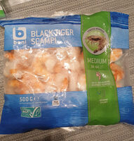 Black tiger scampi