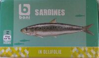Sardines à l'huile d'olive