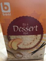 Riz à dessert