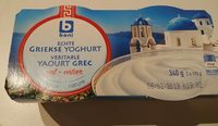 Véritable yoghurt grec