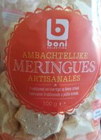Meringues artisanales