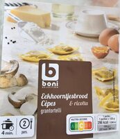 Cepes et Ricotta Grantortelli