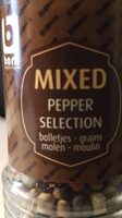 Mixed pepper selection