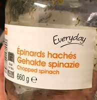 Epinard hachés